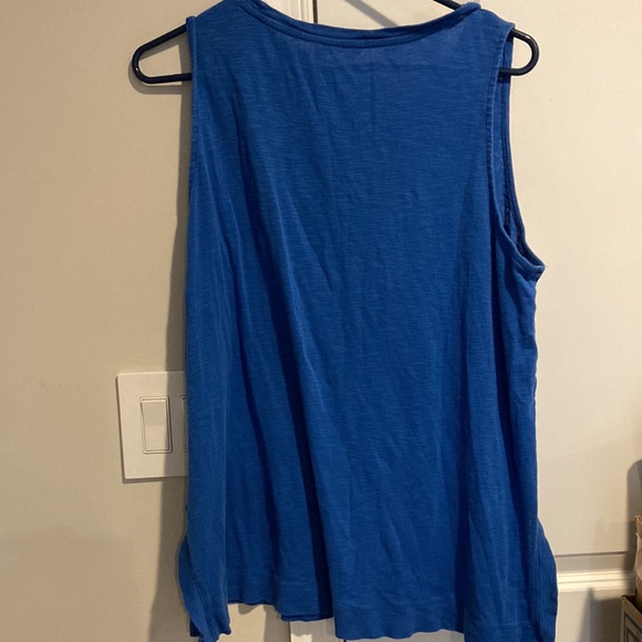 J•Jill Pima Sleeveless Tunic Tank Top - Picture 8 of 8